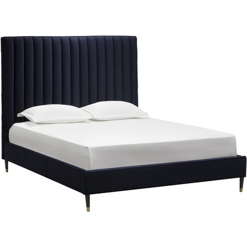 Yosi Abbington Navy Bed, Queen